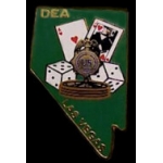 DEA PIN DRUG ENFORCEMENT AGENCY LAS VEGAS, NEVADA OFFICE PINS